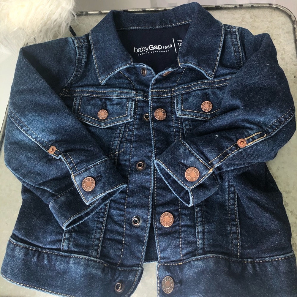 Denim Jacket babyGap size 18-24 months - Picture 1 of 4